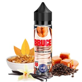 Un classic gourmand calibre 50ml, avec des notes de vanille, caramel, céréales et cappuccino PG/VG 30/70