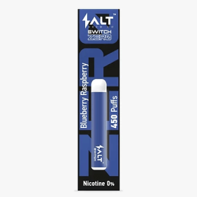 E-cigarette CBD : Vape pen jetable Myrtille & Framboise - SALT SWITCH ZERO
