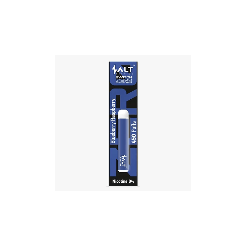 CBD e-cigarette: Blueberry & Raspberry disposable vape pen - SALT SWITCH ZERO