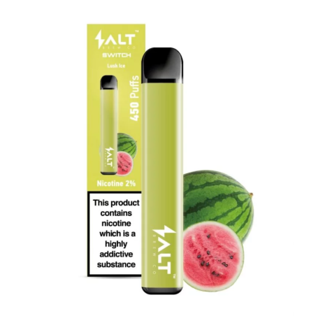 CBD e-cigarette: Disposable Vape Pen Iced Watermelon - SALT SWITCH