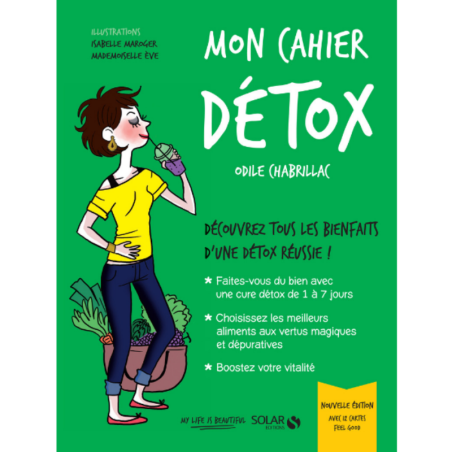 CBD -Produkt: Mein Detox Notebook - Odile Chabrillac