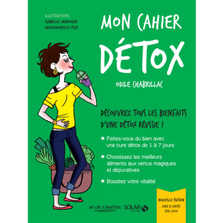 CBD product: My Detox notebook - Odile Chabrillac