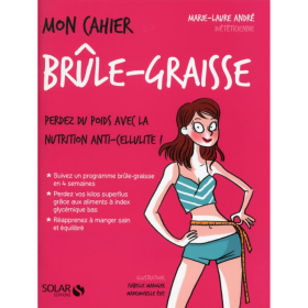 Produit CBD : Mon cahier Brûle-graisse - Marie-Laure André
