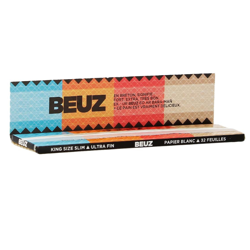 Produit CBD : Feuilles à rouler slim - BEUZ