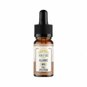 Huile CBD pas cher : Huile CBD 10% ALLIANCE Full Spectrum 10ml - GREENEO