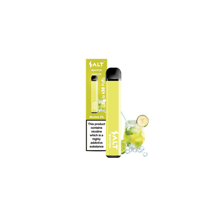 Cigarrillo electrónico CBD: SALT SWITCH - Pluma vaporizador desechable (refresco de limón)