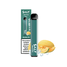 CBD e-cigarette: SALT SWITCH - Disposable Vape Pen (Iced Melon)