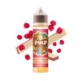 CBD e-liquid: Raspberry Wafer E-liquid (50ml) - PULP