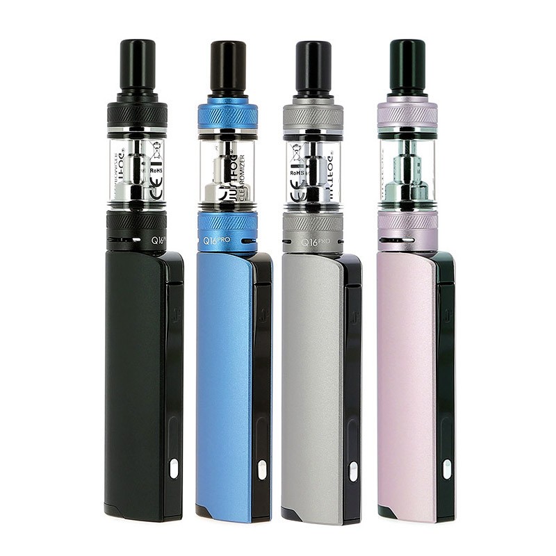 E-cigarette CBD : Kit Q16 Pro (e-cigarette + atomiseur) - JUSTFOG