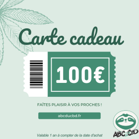 €100 gift card - ABC du CBD