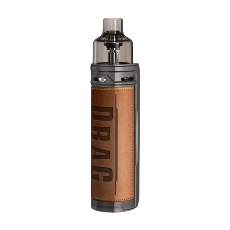 CBD e-cigarette: Drag S e-cigarette (brown) - VOOPOO