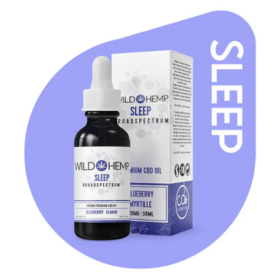 Huile CBD pas cher : Huile CBD SLEEP (500mg) - WILD HEMP