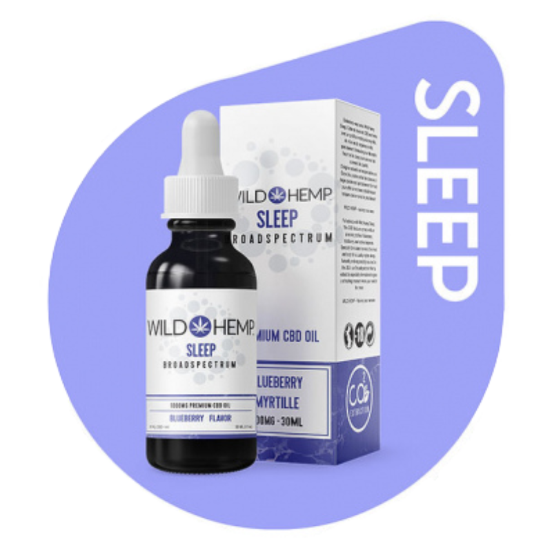 Günstiges CBD-Öl: SLEEP CBD-Öl (500 mg) – WILD HEMP
