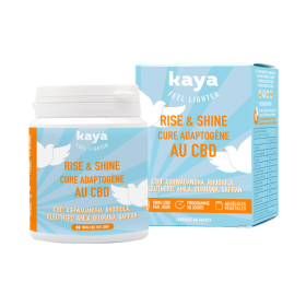 Produit CBD : Cure fortifiante Rise & Shine (1mois) - KAYA