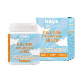 Producto CBD: Tratamiento fortificante Rise & Shine (1 mes) - KAYA