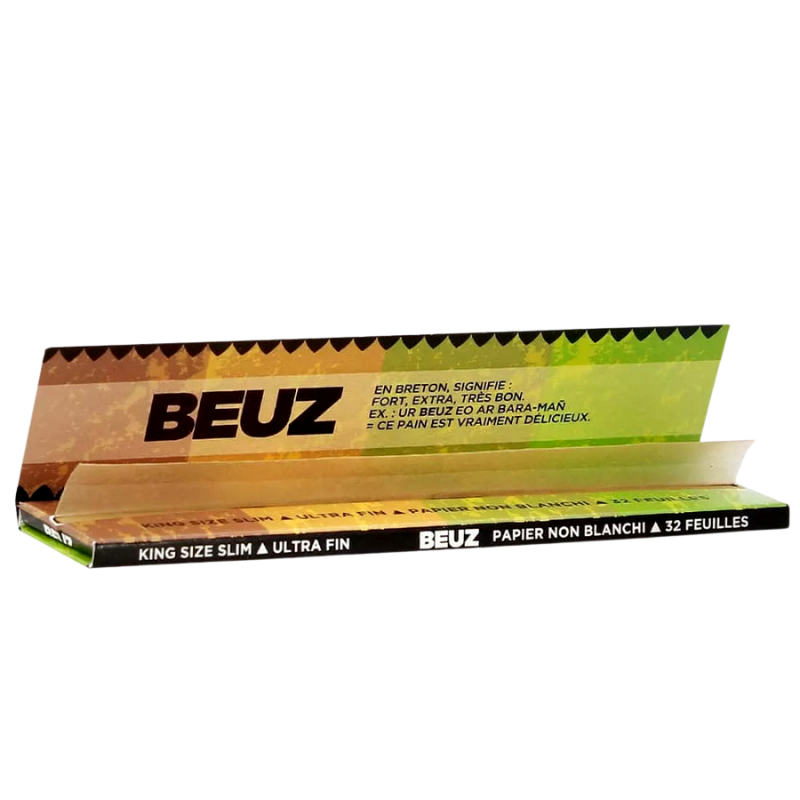 CBD-Produkt: Ungebleichte Slim-Zigarettenpapiere - BEUZ
