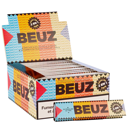 CBD product: Slim rolling papers (x50) - BEUZ