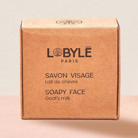 Produit CBD : Savon visage au lait de chèvre et CBD L'Astucieux - LOBYLÉ