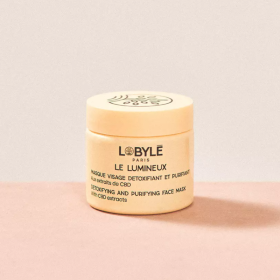 Produit CBD : Masque visage détoxifiant purifiant CBD Le Lumineux - LOBYLÉ