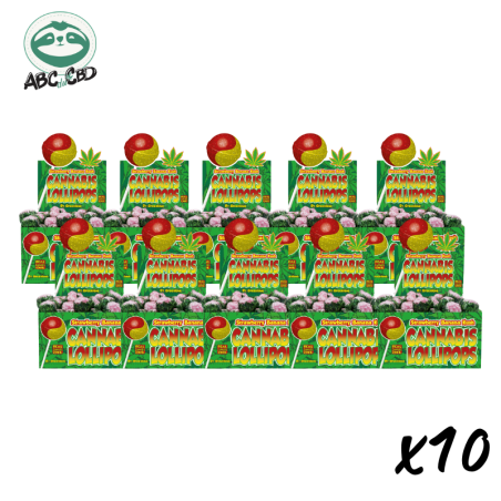 Producto CBD: Piruletas de Cannabis Lollipops (Pack x10) - DR GREENLOVE