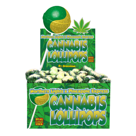 Produit CBD : Sucette Cannabis Lollipops - DR GREENLOVE