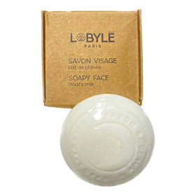 CBD product: Facial soap with goat's milk and CBD L'Astucieux - LOBYLÉ