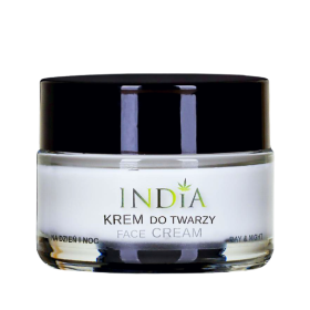 Produit CBD : Crème visage jour et nuit au CBD (50ml) - INDIA COSMETICS