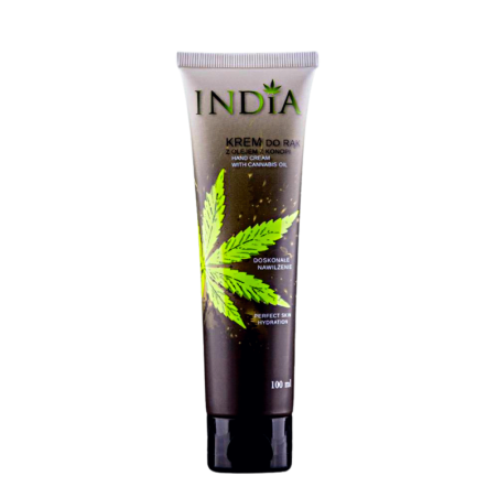 Produit CBD : Crème pour les mains au CBD (100ml) - INDIA COSMETICS