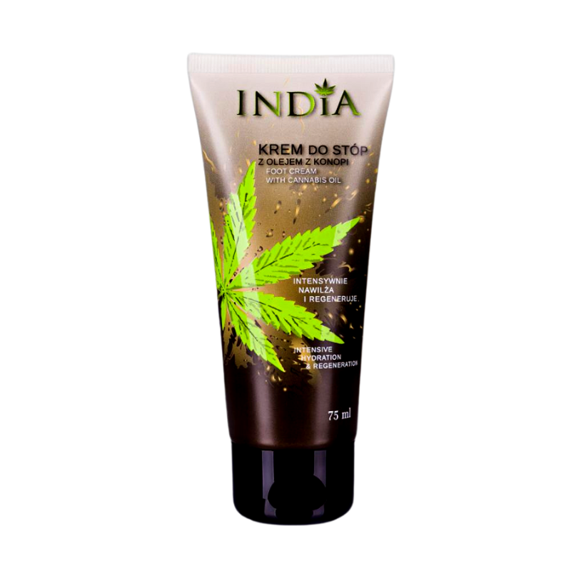 Prodotto CBD: Crema piedi CBD (75ml) - INDIA COSMETICS