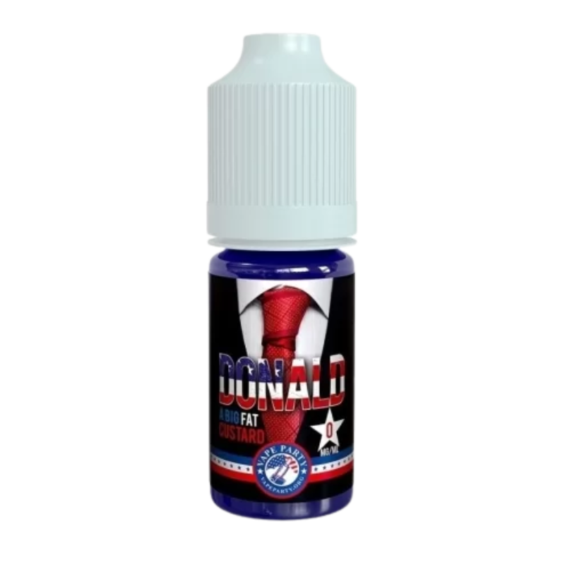 Liquido CBD: liquido Donald (panna montata alla vaniglia) - VAPEPARTY