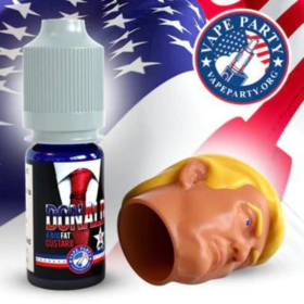 CBD-E-Liquid: Donald E-Liquid (Vanille-Schlagsahne) - VAPEPARTY