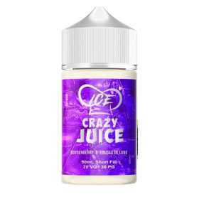 E-liquid CBD: E-liquid Boysenberry & Moon Strawberries (50ml) - CRAZY JUICE