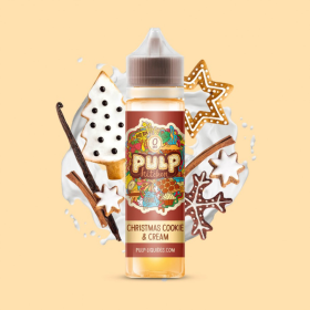 E-liquide CBD : E-liquide Christmas Cookie & Cream (50ml) - PULP