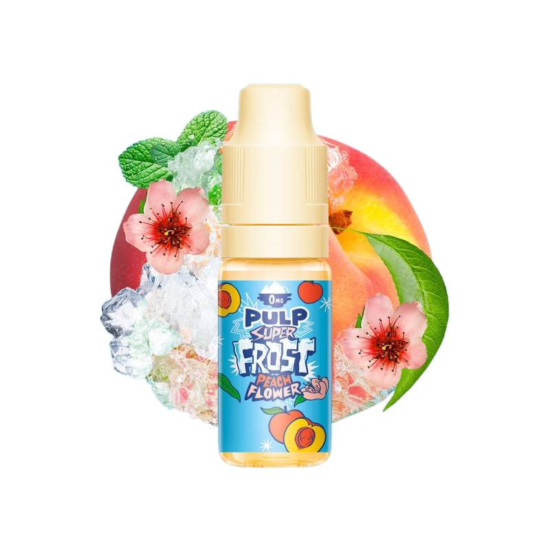 E-liquide CBD : E-liquide Super Frost Peach Flower 10ml - PULP