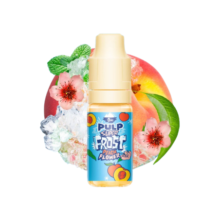 E-liquide CBD : E-liquide Super Frost Peach Flower 10ml - PULP
