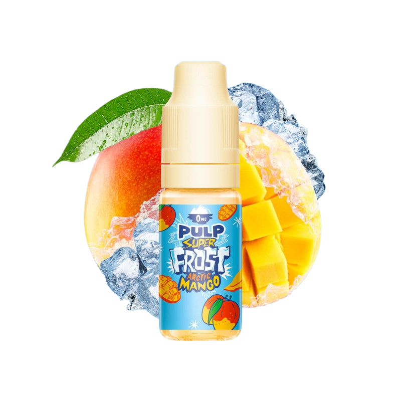 E-liquide CBD : E-liquide Super Frost Arctic Mango 10ml - PULP E-liquide CBD : E-liquide Super Frost Arctic Mango 10ml - PULP