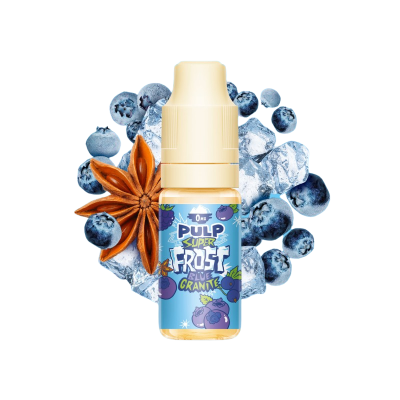 E-liquide CBD : E-liquide Super Frost Blue Granite 10ml - PULP