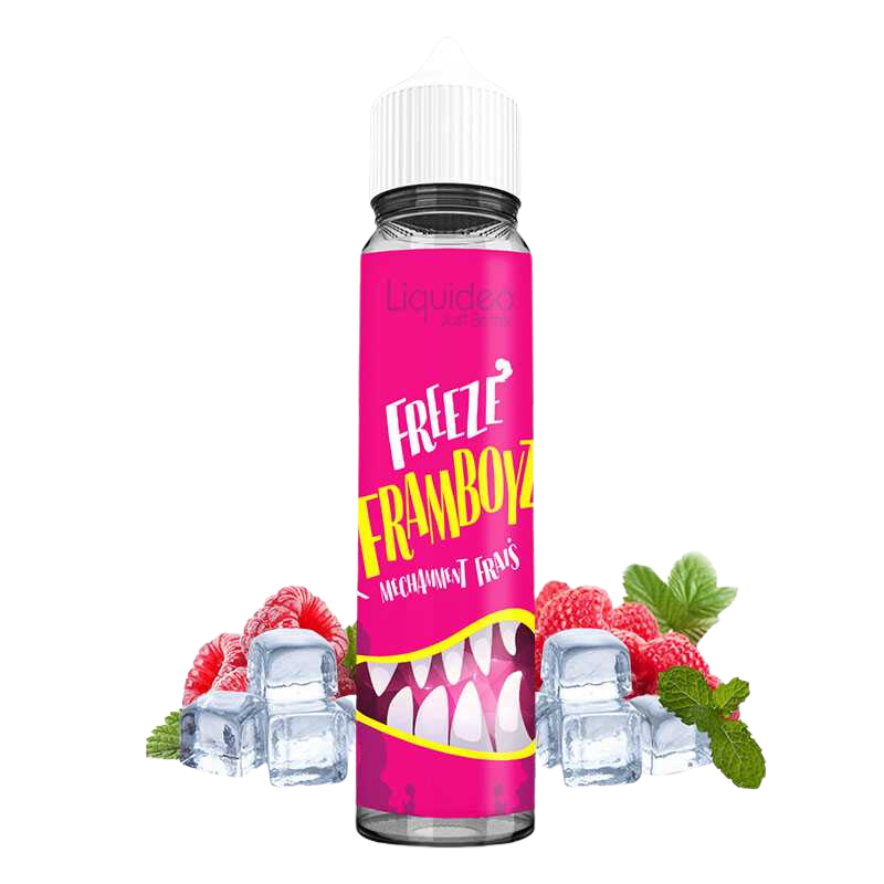 E-liquide CBD : E-liquide Freeze Framboyz (50ml) - LIQUIDEO