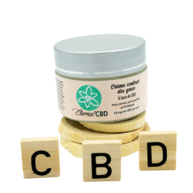 Produit CBD : Crème contour des yeux au CBD 50 mg (30 ml) | Éternel CBD
