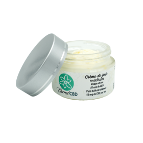 Produit CBD : Crème de jour revitalisante au CBD - ÉTERNEL CBD