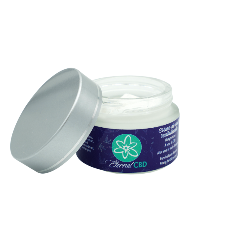 Prodotto CBD: Crema notte rivitalizzante al CBD - ÉTERNEL CBD