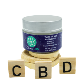 Produit CBD : Crème de nuit revitalisante au CBD (30 ml) | Éternel CBD