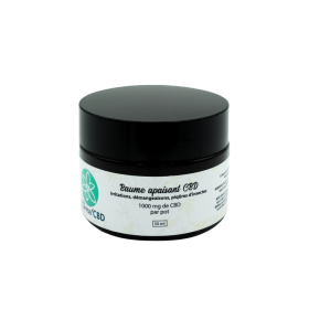 Produit CBD : Baume apaisant au CBD 1000 mg (50 ml) | Éternel CBD
