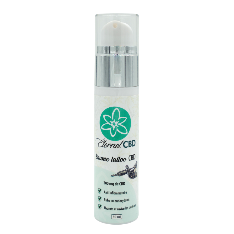 Producto CBD: bálsamo para tatuajes CBD - ÉTERNEL CBD