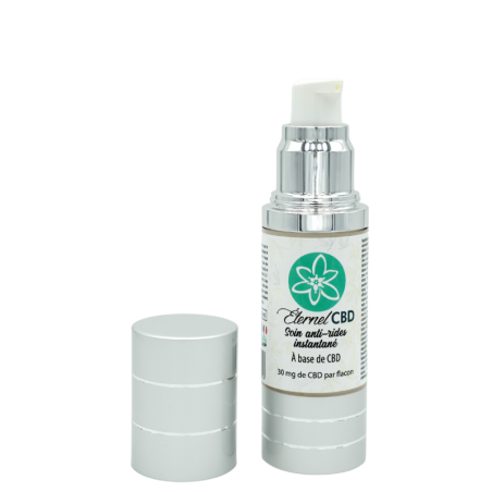 CBD product: Instant anti-wrinkle treatment with CBD - ÉTERNEL CBD