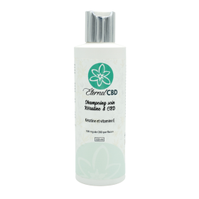 Producto CBD: Champú de tratamiento con queratina y CBD - ÉTERNEL CBD