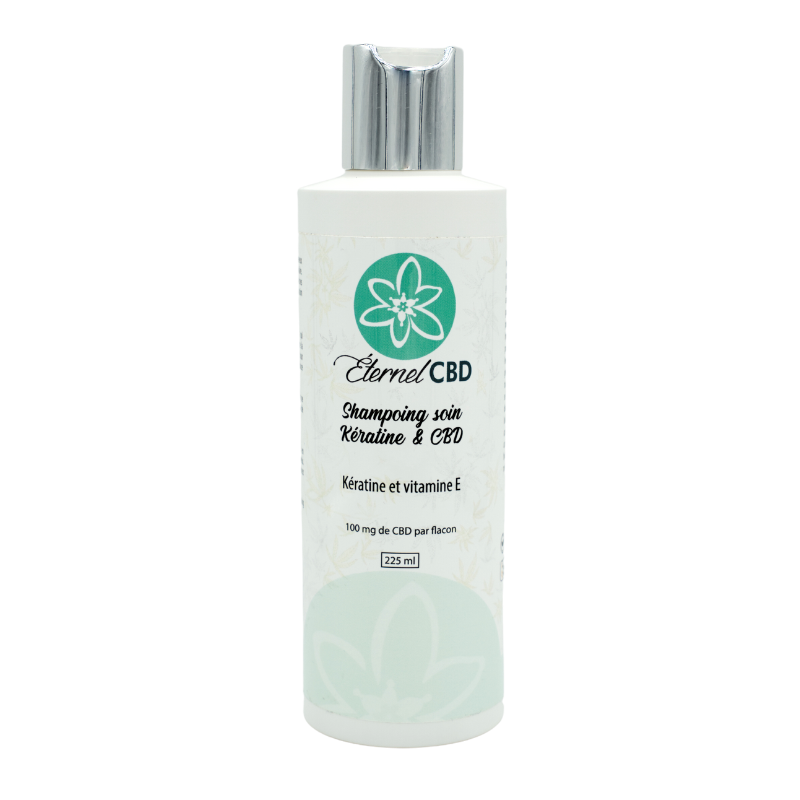 Prodotto CBD: Shampoo trattamento cheratina e CBD - ÉTERNEL CBD