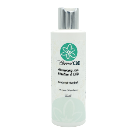 CBD product: Keratin & CBD treatment shampoo - ÉTERNEL CBD