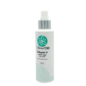 CBD product: CBD exfoliating facial cleanser - ÉTERNEL CBD