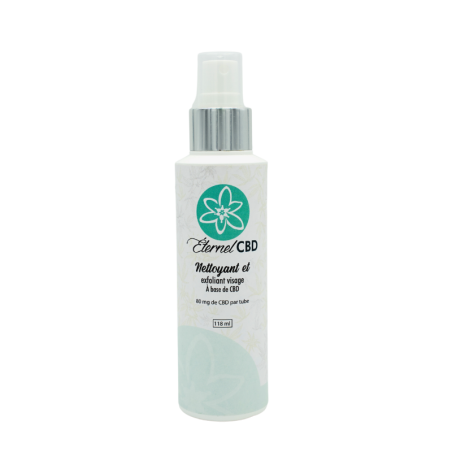 Producto CBD: Limpiador facial exfoliante CBD - ÉTERNEL CBD